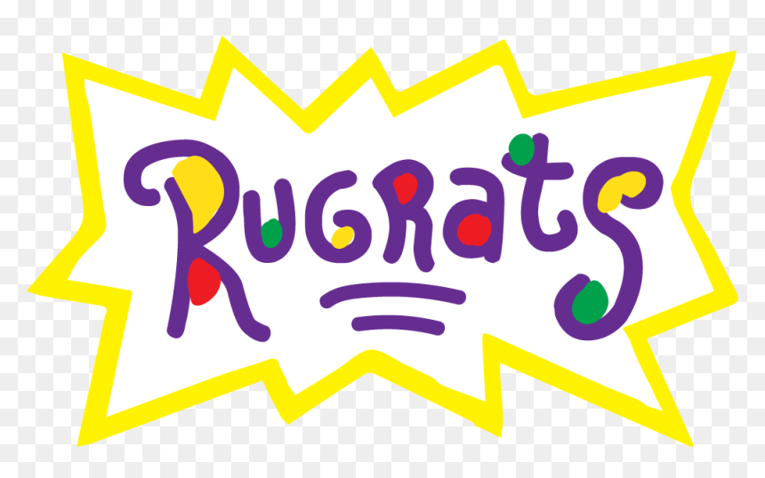 One Single Rugrats Logo edible image for cakes, pre cut, many sizes available