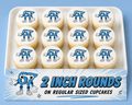 Set of 12 "67 Brain Rot" pre cut edible image discs for desserts, choose your size
