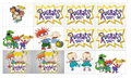 Set of 12 "Rugrats" pre cut rectangle edible images for Rice Krispies, cookies, choose your size
