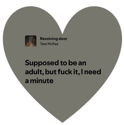 TATE MCRAE BIRTHDAY HEART CAKE EDIBLE IMAGE- MANY SIZES AVAILABLE