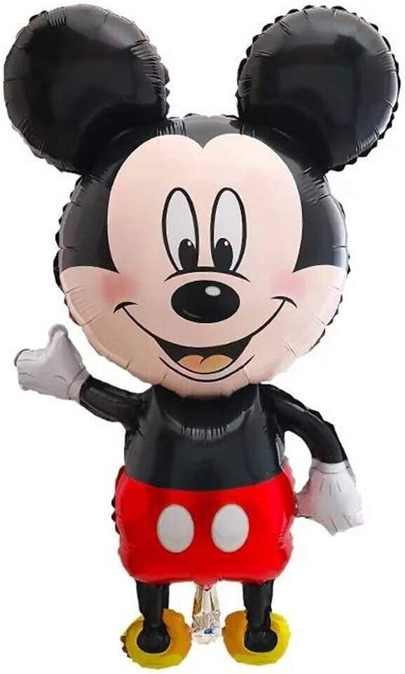 NEW Mickey Mouse full body Mylar Foil Balloon 44x25" Large