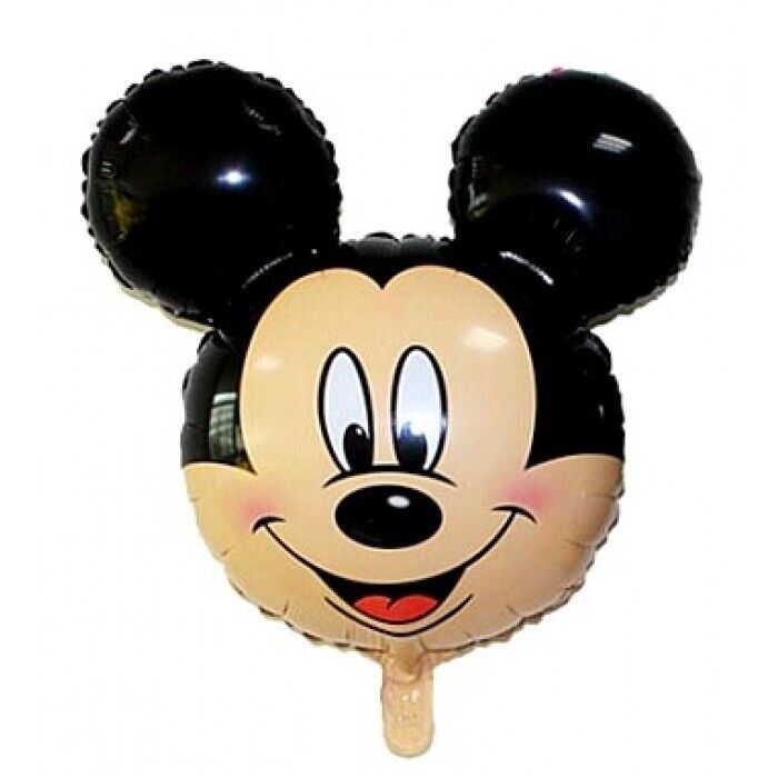 Mickey Mouse Head Mylar Foil Balloon 24" Large