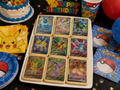 Set of 9 Edible Pokemon Cards EEVEE EEVEELUTIONS Wafer Images for desserts, PRE CUT, choose your size