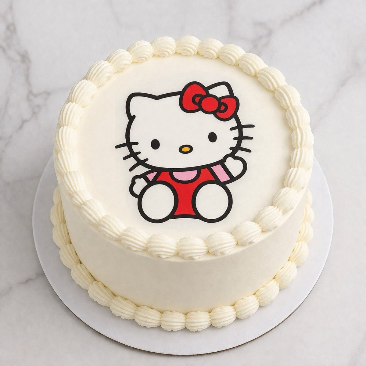 One Hello Kitty edible image for desserts, cakes, pre cut, many sizes available