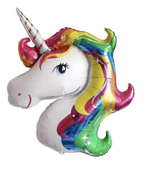 Rainbow Unicorn Mylar Balloon 17” X 24” Foil Party Balloon